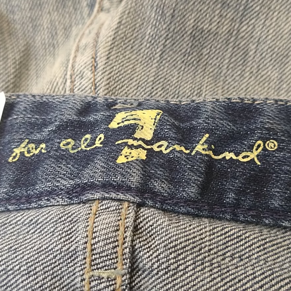 Seven for all mankind jean shorts size 27 - Picture 5 of 7